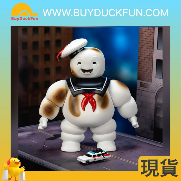 JADA TOYS - 6" Die-Cast Stay Puft 魔鬼剋星 棉花糖寶寶 (NYCC 2024 Exclusive)