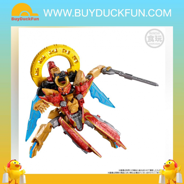Candy Toys No1. 戰隊豪獸者 虎鯨强化槍&勇動狂野豪獸狼 - Image 5