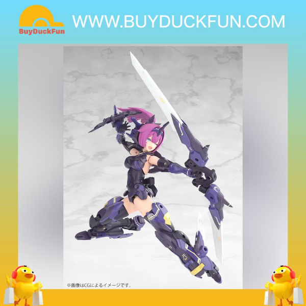 Kotobukiya 1/1 Plastic Model Kit《Megami Device 女神裝置》朱羅弓兵絆影衣 完整套裝 - Image 4