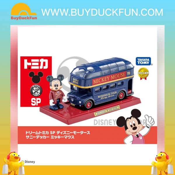 TOMICA DREAM 合金車 迪士尼 米奇老鼠雙層巴士