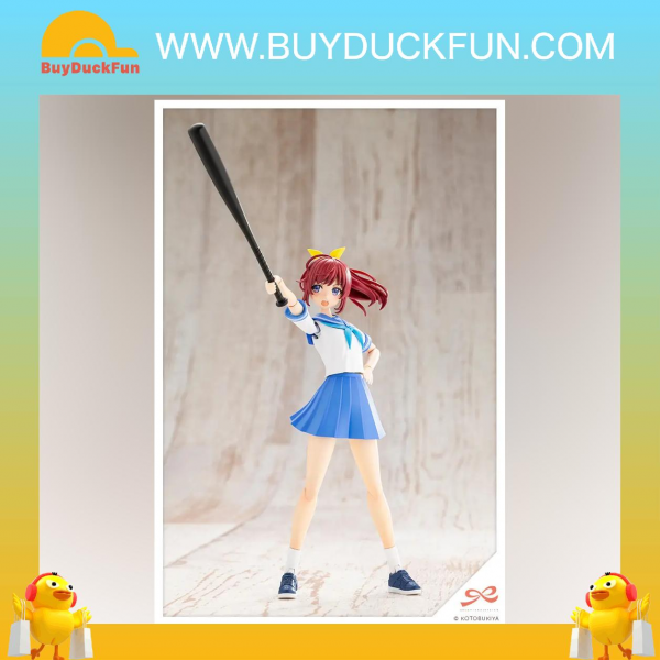 Kotobukiya (JK069)《創彩少女庭園》經理&社團配件套組 1/10 Plastic Model Kit - Image 5