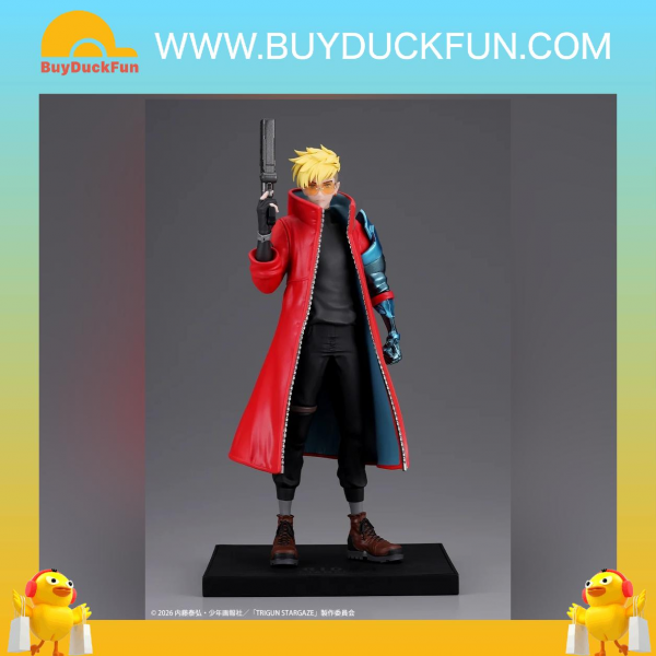 Kotobukiya (GP012) Trigun Stampede Oshi Works 槍神 威席‧史坦畢特 1/7 PVC Statue - Image 2
