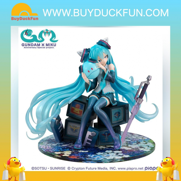 Megahouse [Lucrea]《機動戰士高達》初音未來 X 00高達 (45週年紀念版)[PB] - Image 2