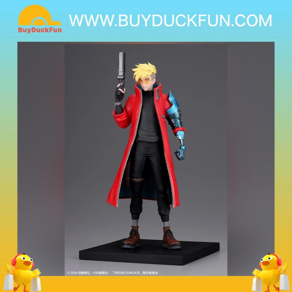 Kotobukiya (GP012) Trigun Stampede Oshi Works 槍神 威席‧史坦畢特 1/7 PVC Statue - Image 3