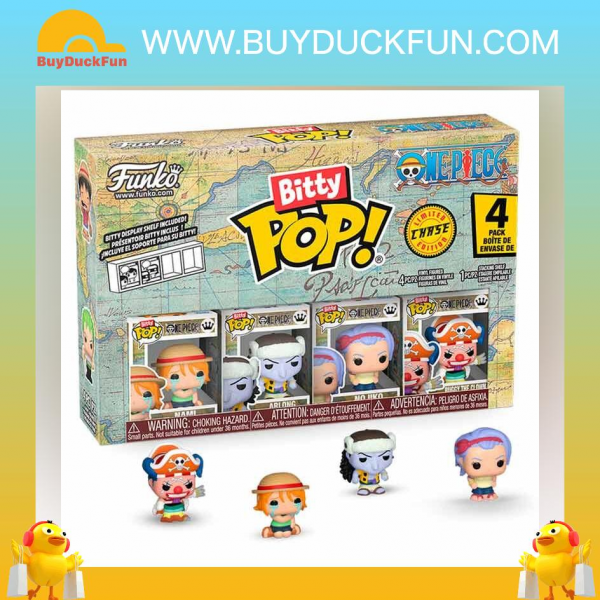 Funko Bitty POP《海賊王》娜美與昔日伙伴套裝(4pk)