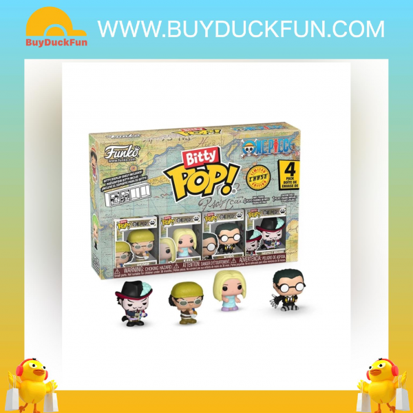 Funko Bitty POP《海賊王》鳥索普與昔日伙伴套裝(4pk)