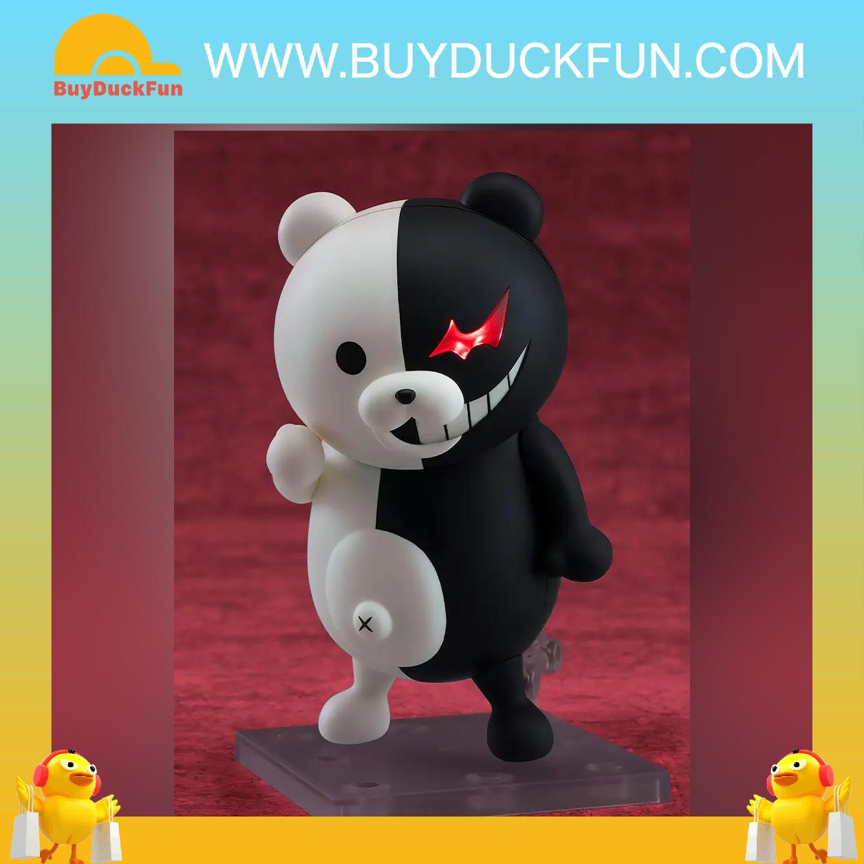 Nendoroid  黏土人 2895《槍彈辯駁1·2 Reload》黑白熊 2.0 - Image 6