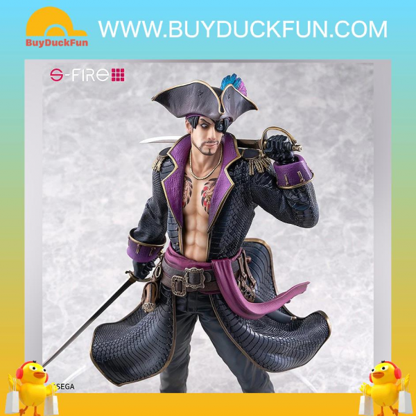 Sega S-Fire 1/7《人中之龍8 外傳 Pirates in Hawaii》模型 船長真島（真島吾朗） - Image 7