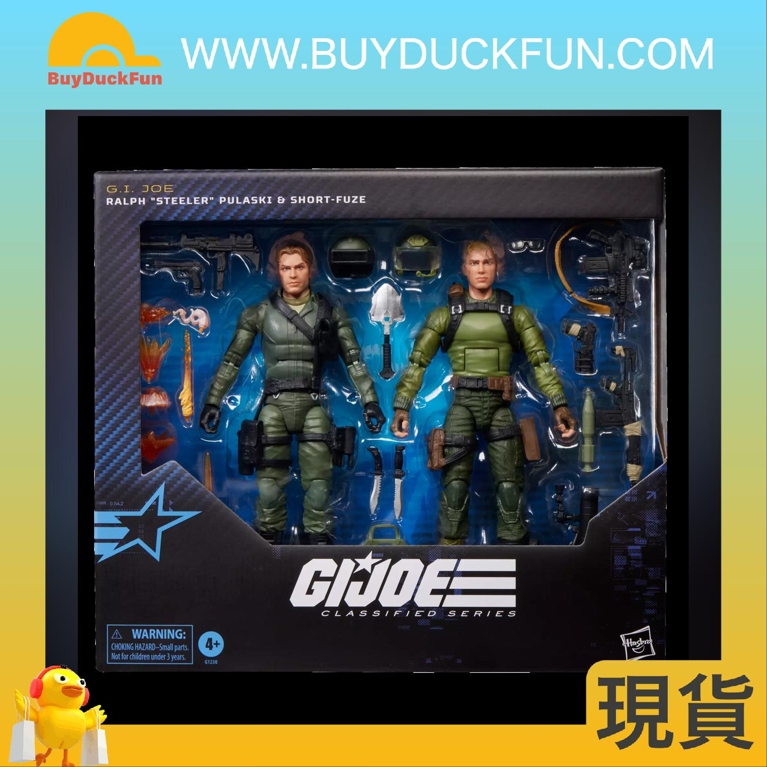 HASBRO - G.I. Joe Classified Series #181, Ralph “Steeler” Pulaski & Short-Fuze