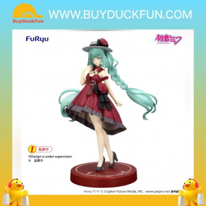 Furyu Hatsune Miku Trio-Try-iT Figure《初音未來》初音 -紅色洋裝-