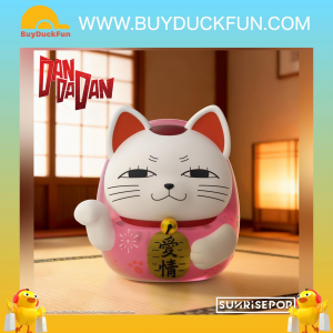 Sunrisepop DAN DA DAN - Figural Bank - 高速婆婆 達摩造型錢罌 (粉色愛情款)