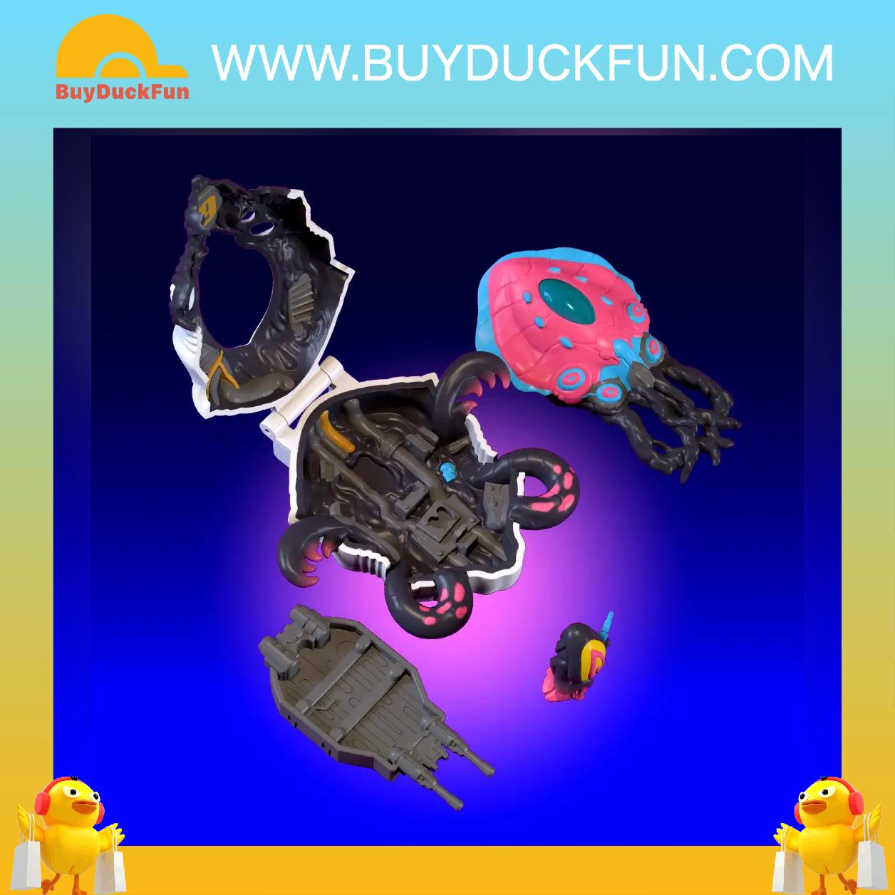 Kotobukiya ROVER ROBIN Sinks Plant 9 Pits Cuttle《深淵閾界》擊沉9號油坑烏賊 - Image 5