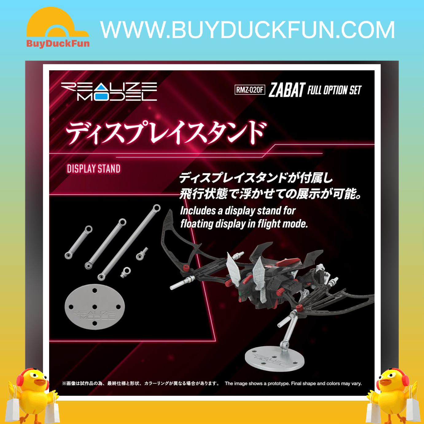 Takara Tomy RMZ-020F Zabat Full option set - Image 6