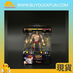 Jada Toys 6" | Street Fighter | Vega Figure
