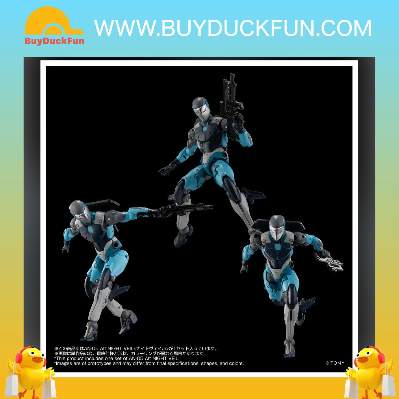 Takara Tomy Altered Nano AN-05 Alt NIGHT VEIL - Image 5