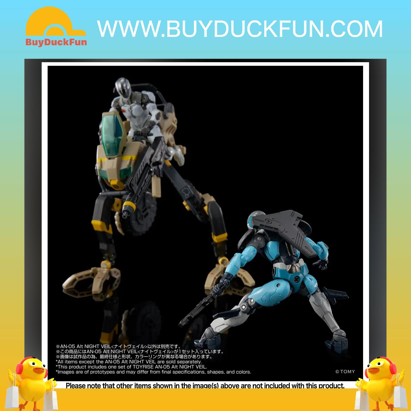 Takara Tomy Altered Nano AN-05 Alt NIGHT VEIL - Image 8