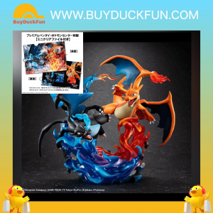 Megahouse G.E.M.EX Series《寵物小精靈》超級噴火龍X & 超級噴火龍Y [附特典][PB]