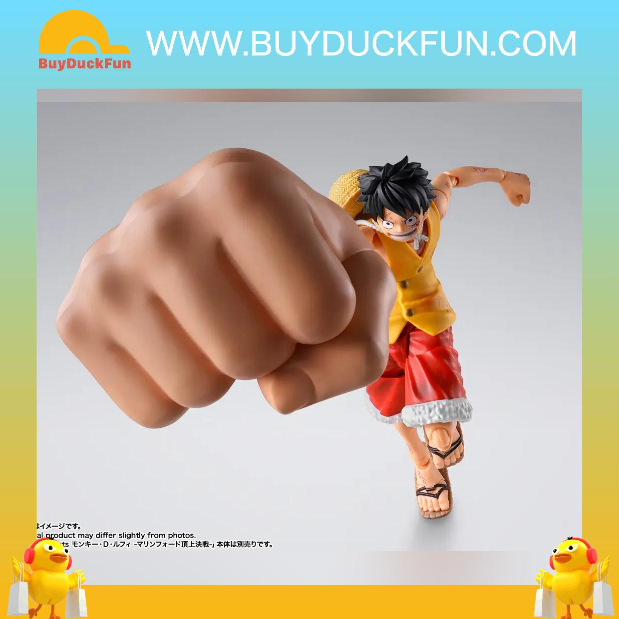 S.H.Figuarts《海賊王》路飛三檔配件包 -瑪林科特頂上決戰- - Image 5