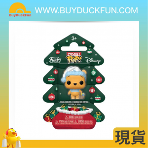 Funko Pocket POP《小熊維尼》維尼(冬日假期Ver.)