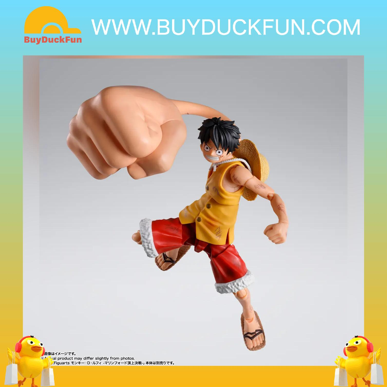 S.H.Figuarts《海賊王》路飛三檔配件包 -瑪林科特頂上決戰- - Image 4