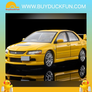 Takara Tomy LV-N376a 2005 Mitsubishi Lancer Evolution IX GSR (Yellow)
