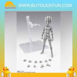 Bandai SHF 小童素體君 -杉森建- 線框 (灰色)