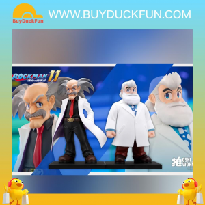 Kotobukiya MEGA MAN《洛克人系列》威利博士&萊特博士 PVC Statue