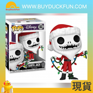 Funko POP Disney:《怪誕城之夜》傑克(冬日假期Ver.)