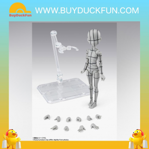 Bandai SHF 小童素體醬 -杉森建- 線框 (灰色)