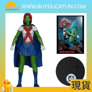 McFarlane DC DIRECT 7IN FIGURE WITH COMIC - WV12 - MISS MARTIAN (TEEN TITANS 41)(CHASE)