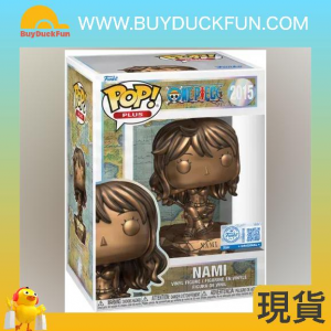 FUNKO Pop! Plus One Piece Nami Statue (Bronze) with Pop! Protector